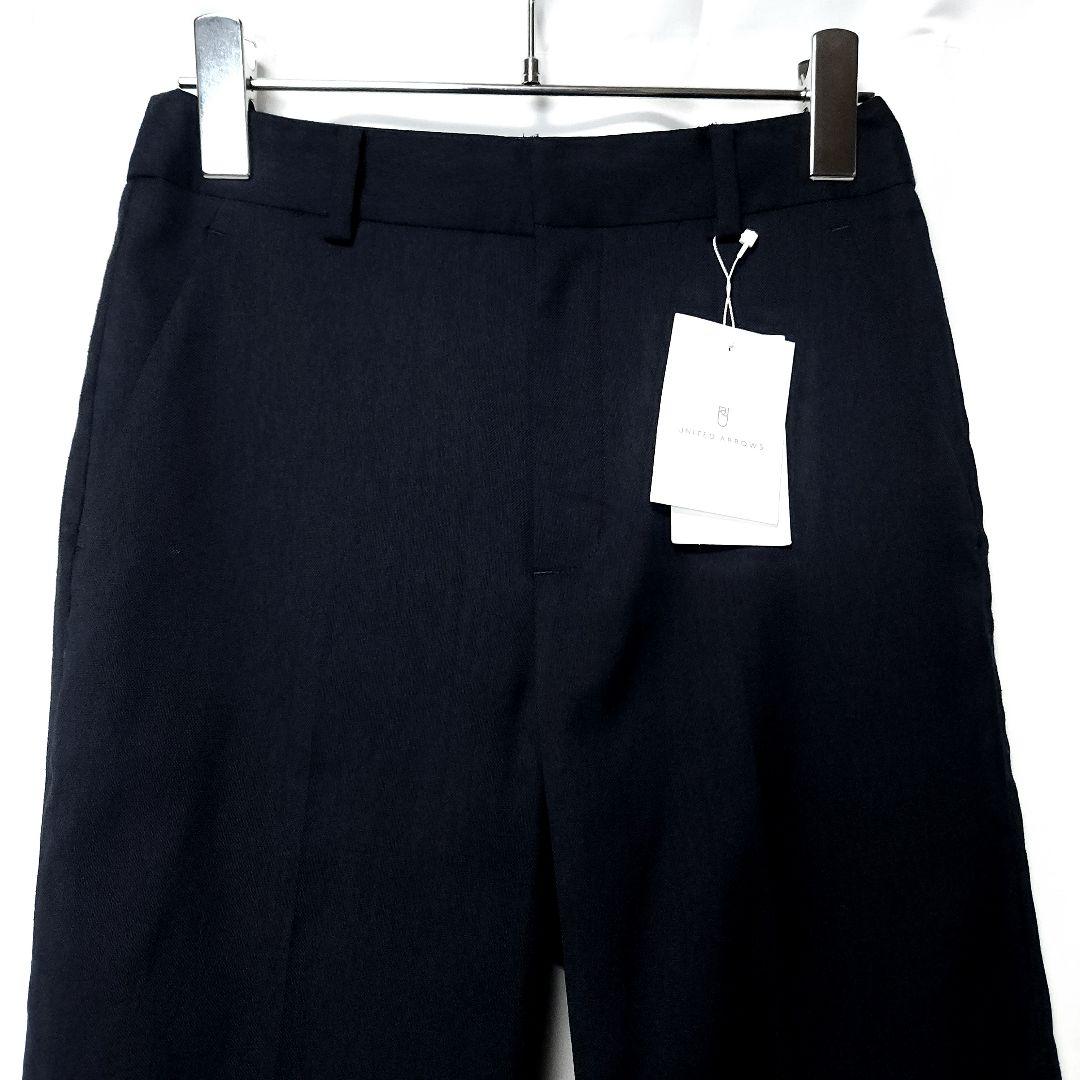 タグ付き美品◎】UNITED ARROWS ドビースリムパンツ ネイビー34