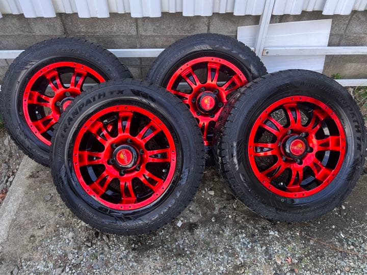 レビューで送料無料】 HELIOS ハイエース 200系 HS-08 ホイール 16x6