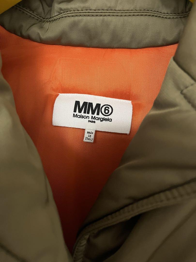 ✳︎F12様専用✳︎23FW MM6 Khaki Puffer Coat - メルカリ