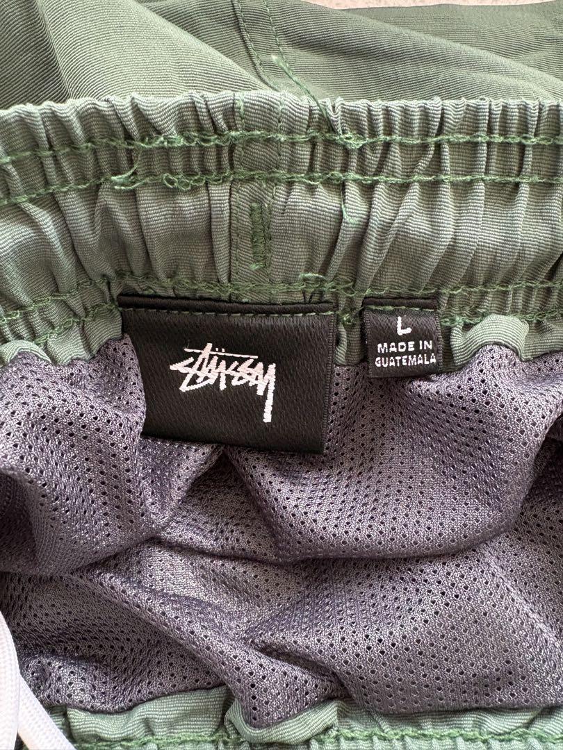 stussy ハーフパンツ　グリーン