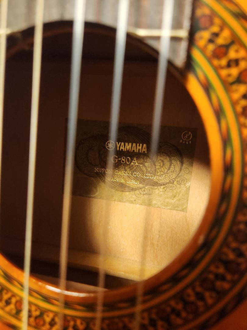 ヤマハ ガットギター YAMAHA G-80A