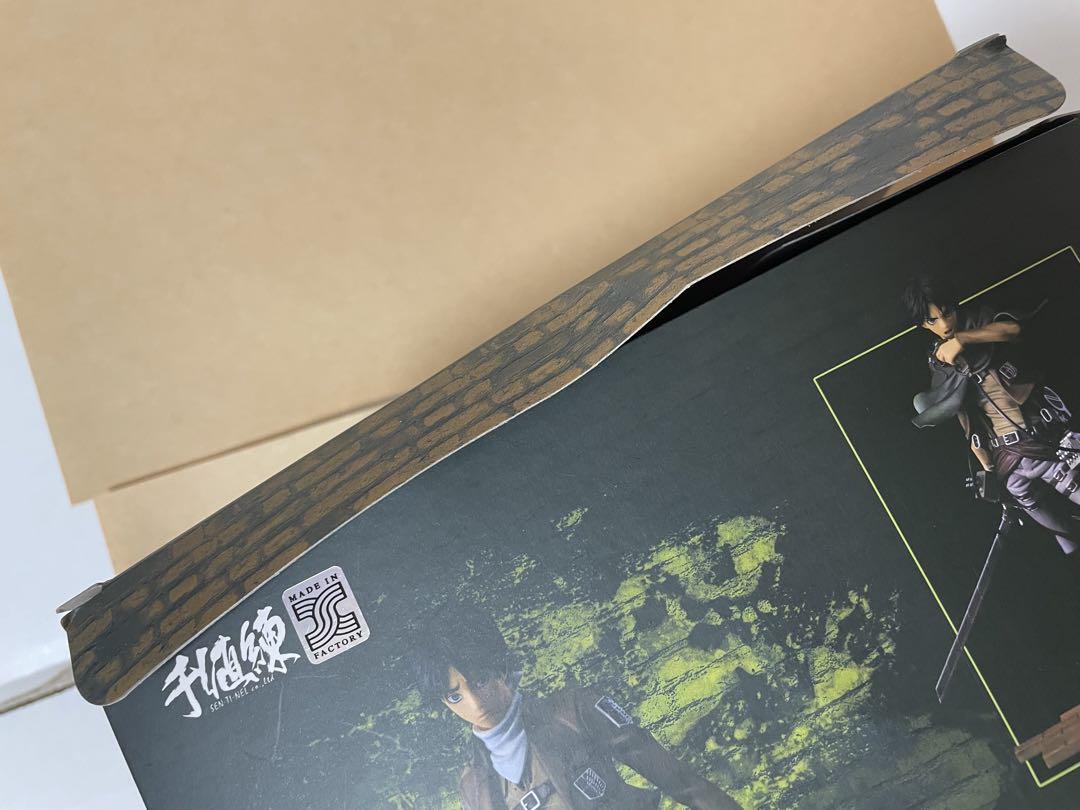【美品】進撃の巨人 BRAVE-ACT エレン【お掃除版】完成品フィギュア