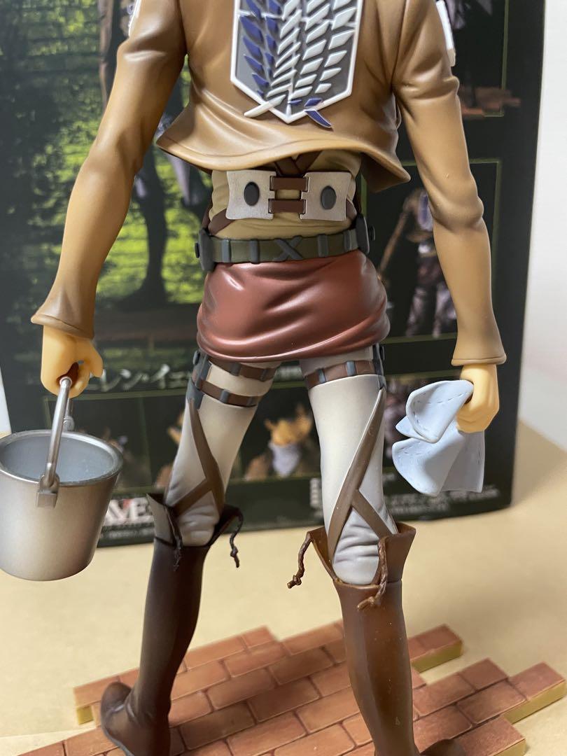【美品】進撃の巨人 BRAVE-ACT エレン【お掃除版】完成品フィギュア