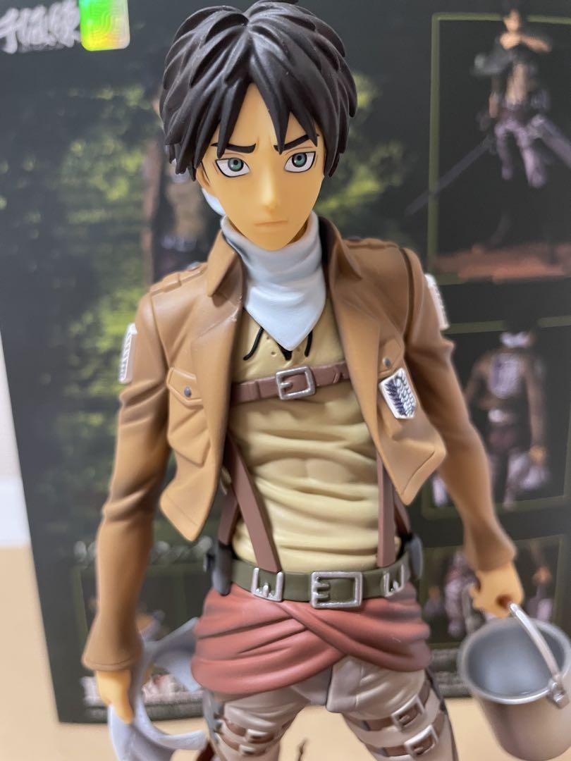 【美品】進撃の巨人 BRAVE-ACT エレン【お掃除版】完成品フィギュア