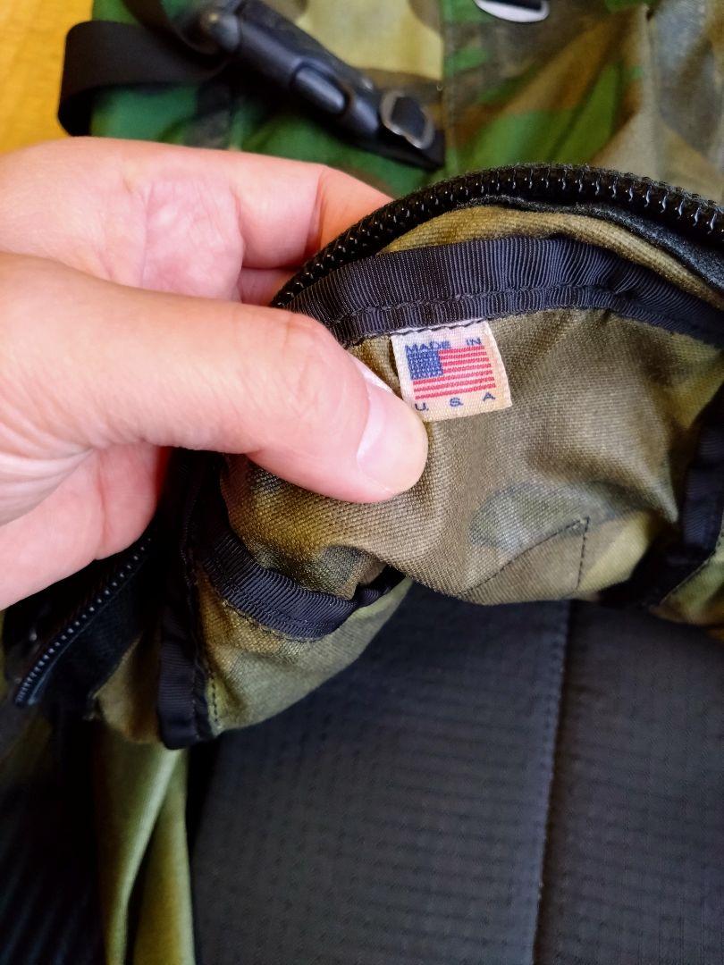 GREGORY デイアンドハーフ　旧タグ　カモ柄 USA製
