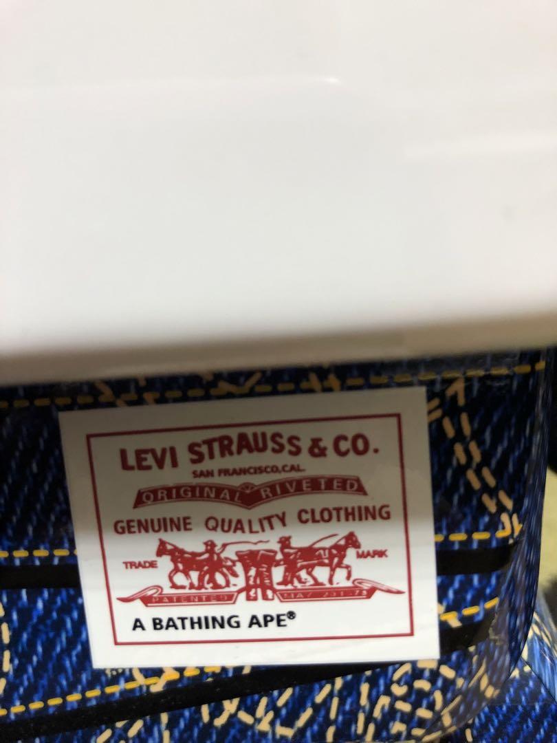 BAPE BEARBRICK X LEVIS 1000% 国内正規品