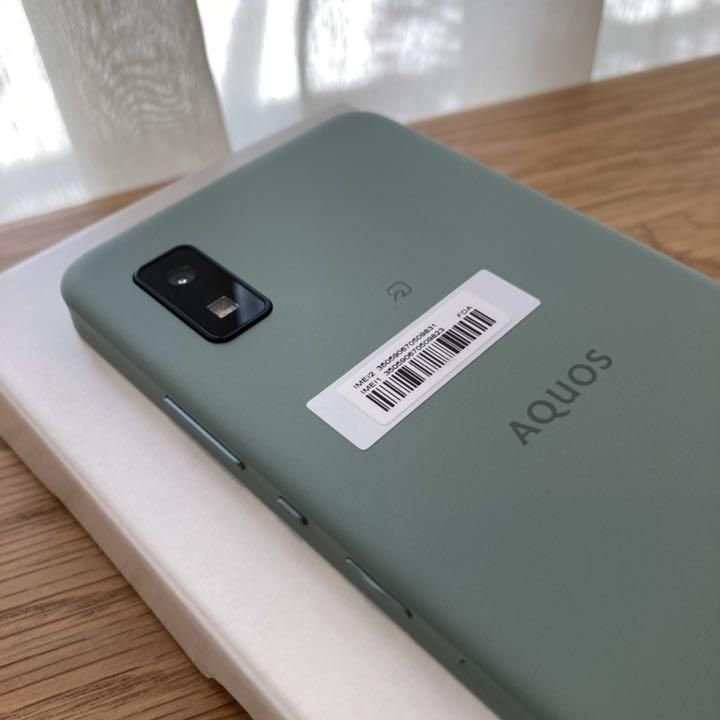 沸騰ブラドン オリーブグリーン wish AQUOS - スマートフォン本体