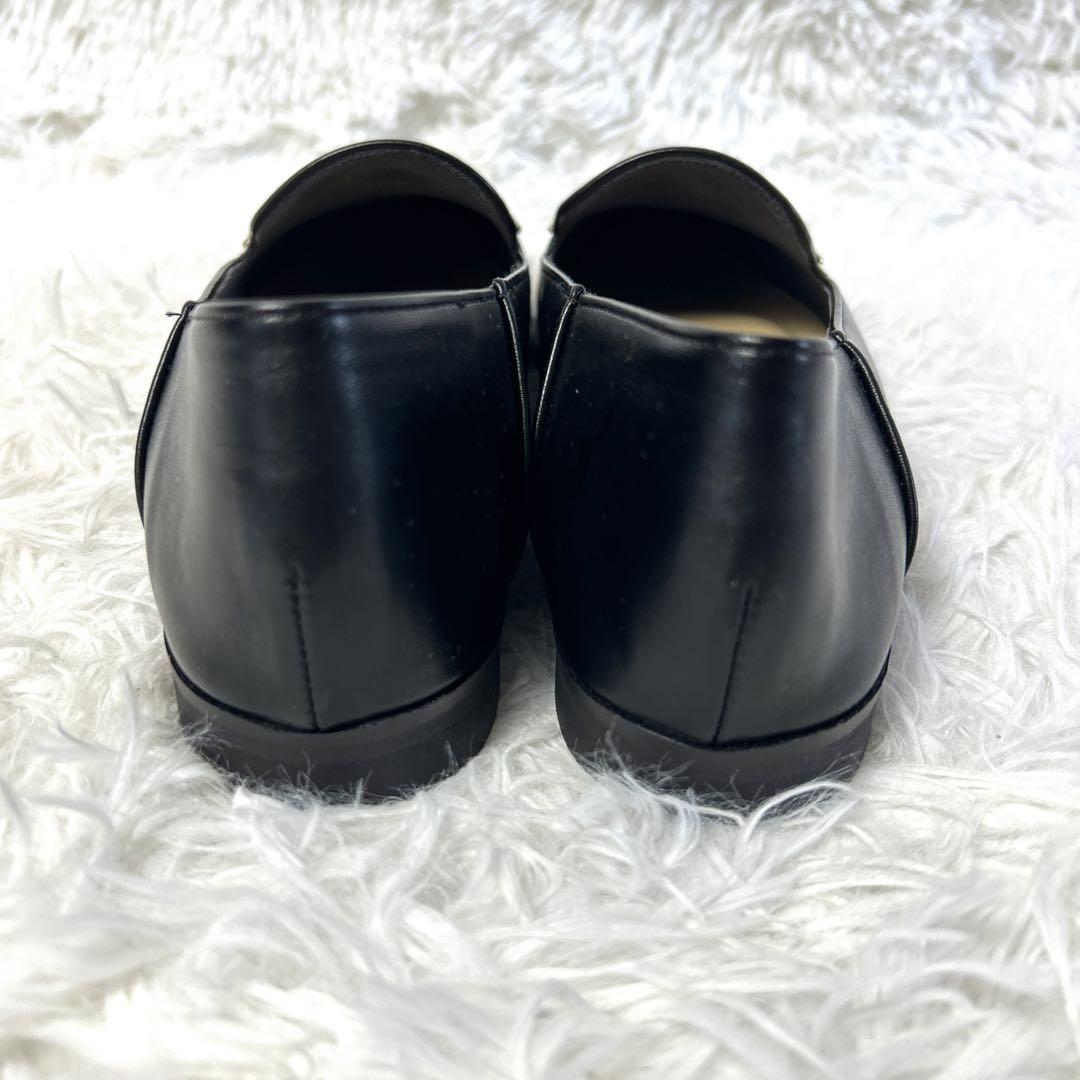 【新品・未使用品】LE TALON ステッチフラットローファー 24.5cm