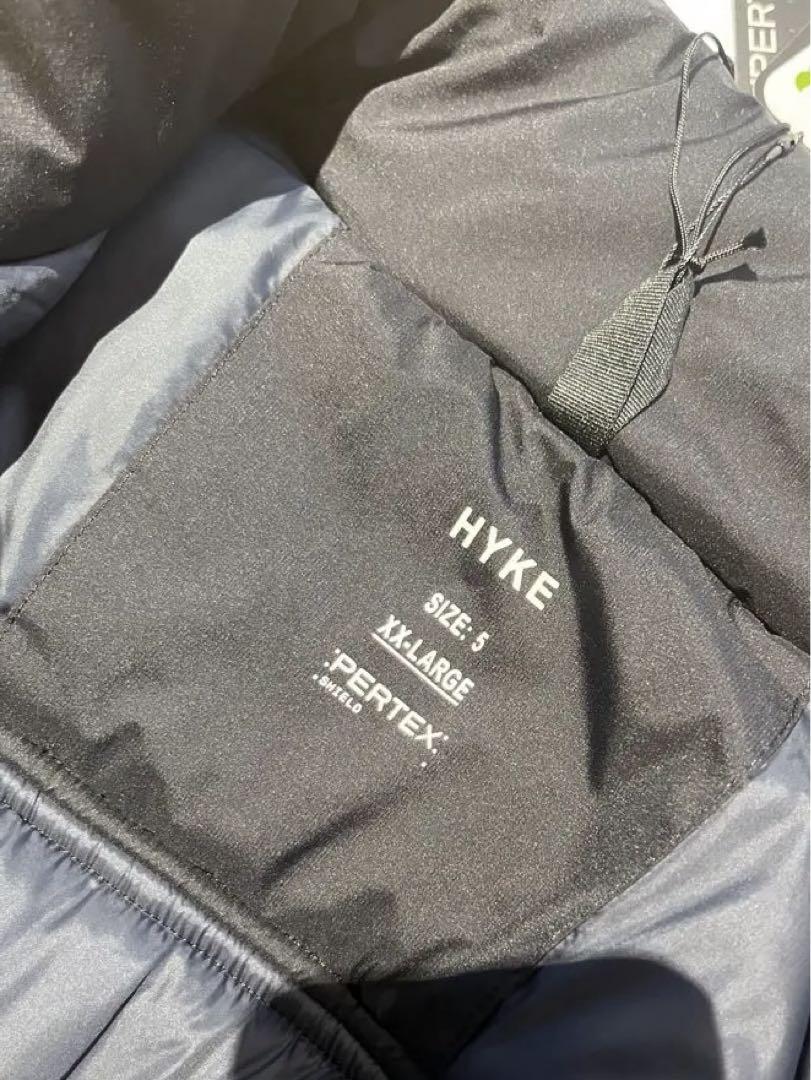 Hyke 24AW 別注 PERTEX PUFF JACKET size 5