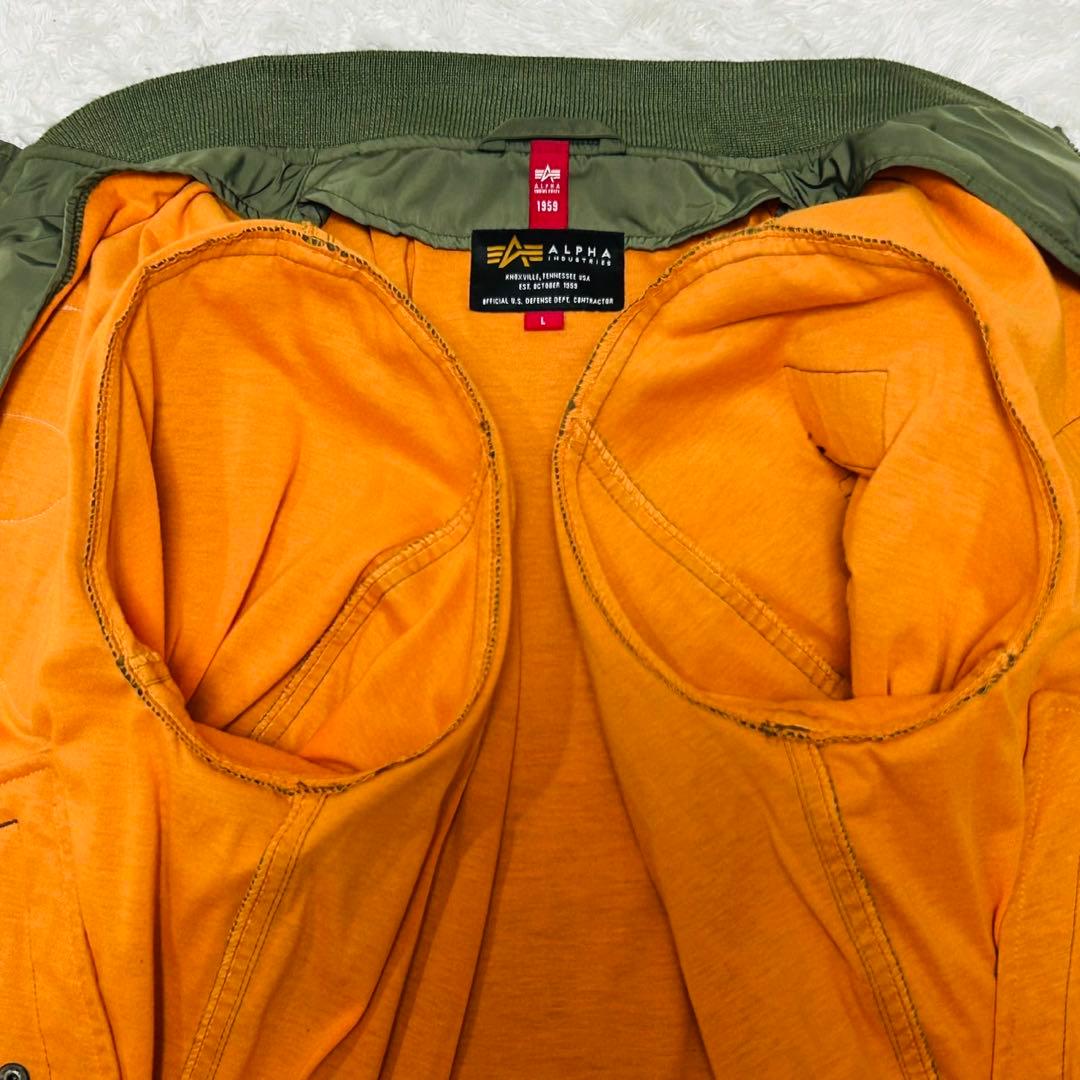 フライトジャケット カーキ