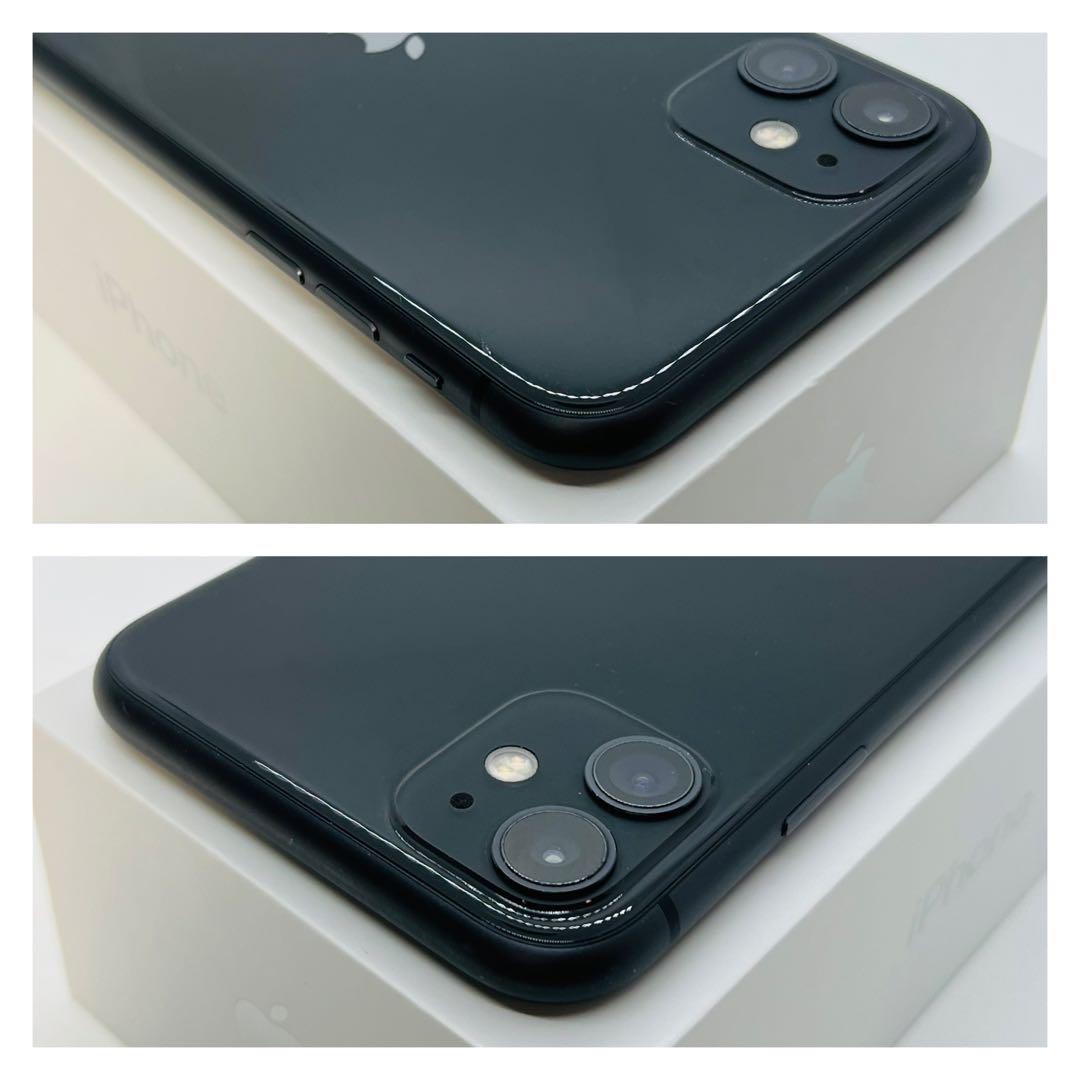 B 100% iPhone 11 256 GB SIMフリー　Black 本体