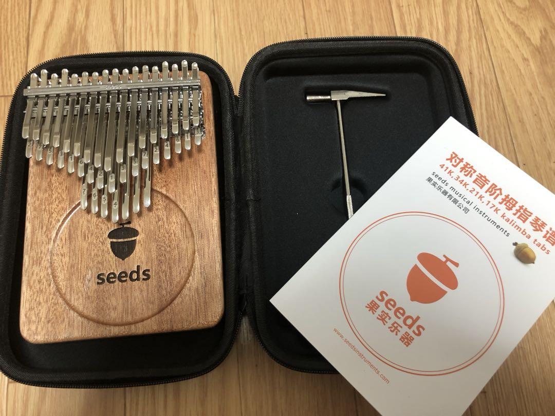 seeds 41キー クロマティックカリンバ ケース付き新品 - メルカリ