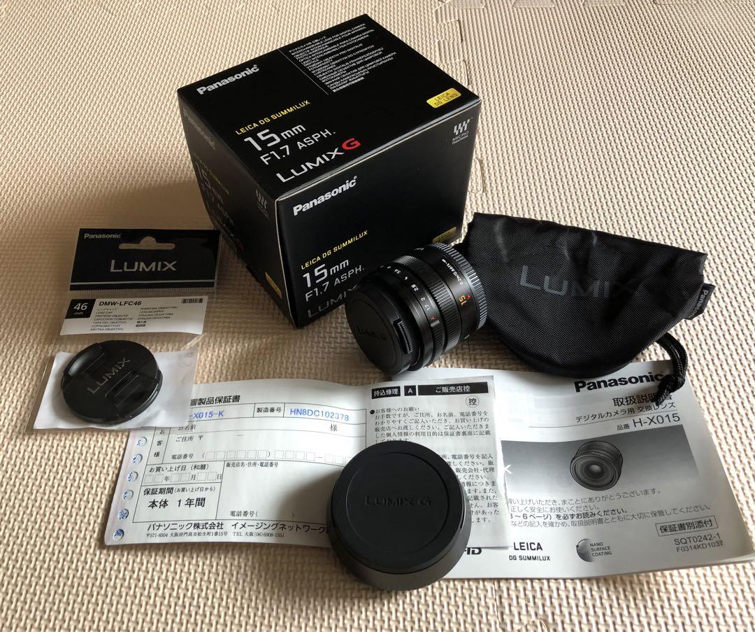 LEICA DG SUMMILUX 15mm/F1.7