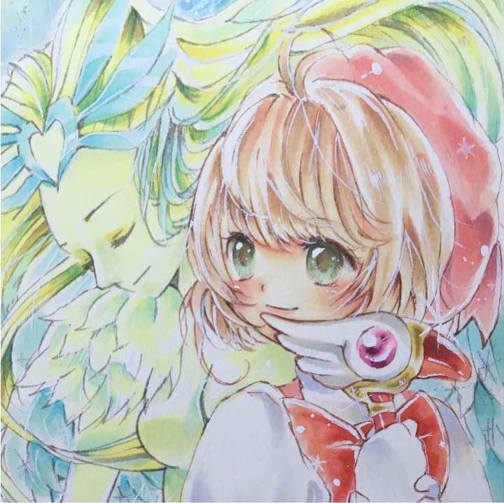 カードキャプターさくら イラスト さくらとウィンディ(¥1,399) , メルカリ スマホでかんたん フリマアプリ
