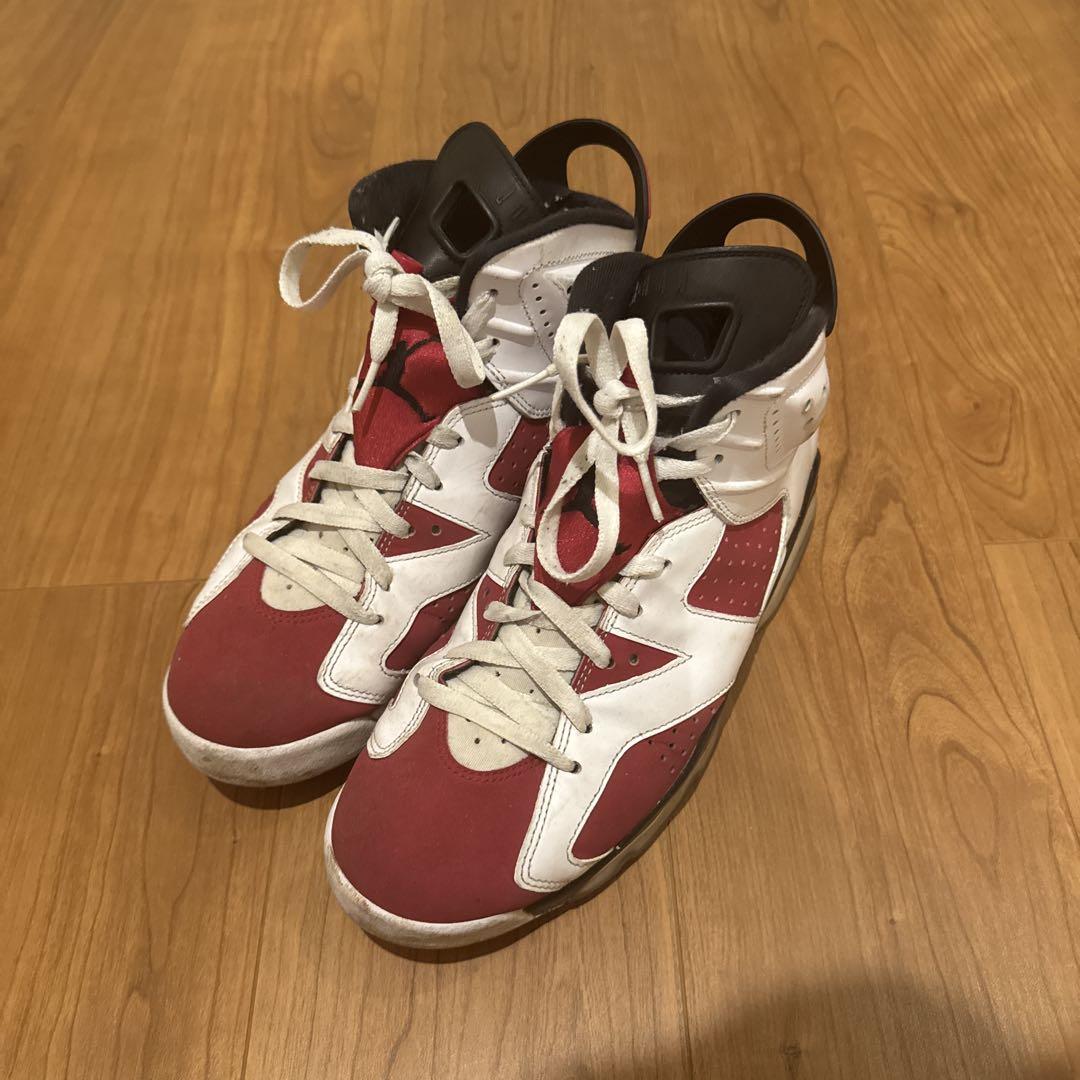 Jordan 6 レッド/ホワイト US 9 27cm