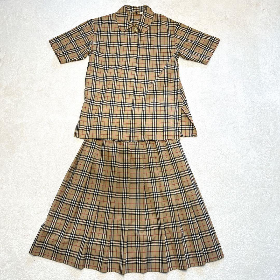 BURBERRY オールド バーバリー ノバチェック セットアップ M