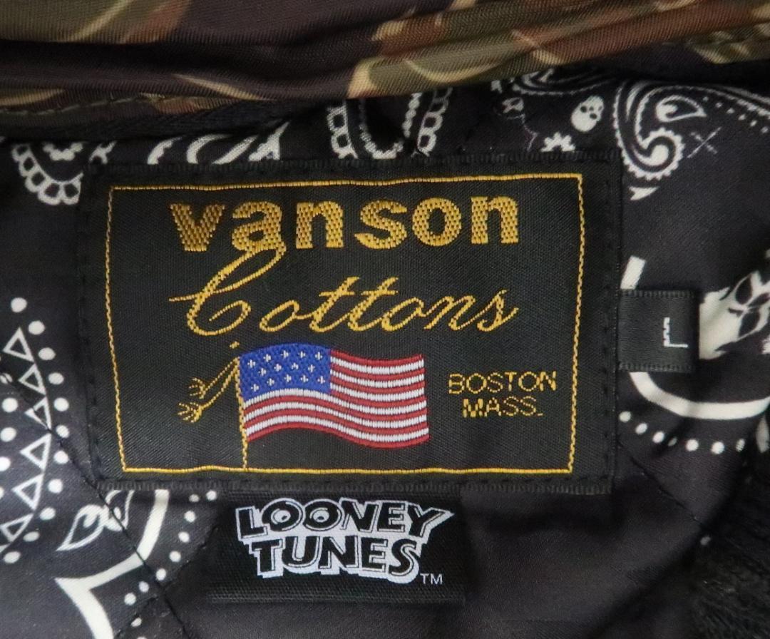 未使用 VANSON × LOONEY TUNES メルトンスタジャン