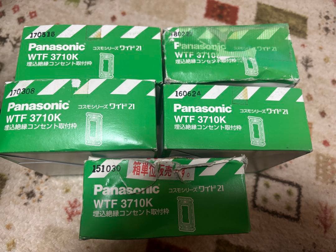 PanasonicWT3700020 WTF3710Kやや傷や汚れあり