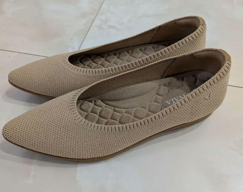 【美品】VIVAIA フラットシューズ 23.5センチ