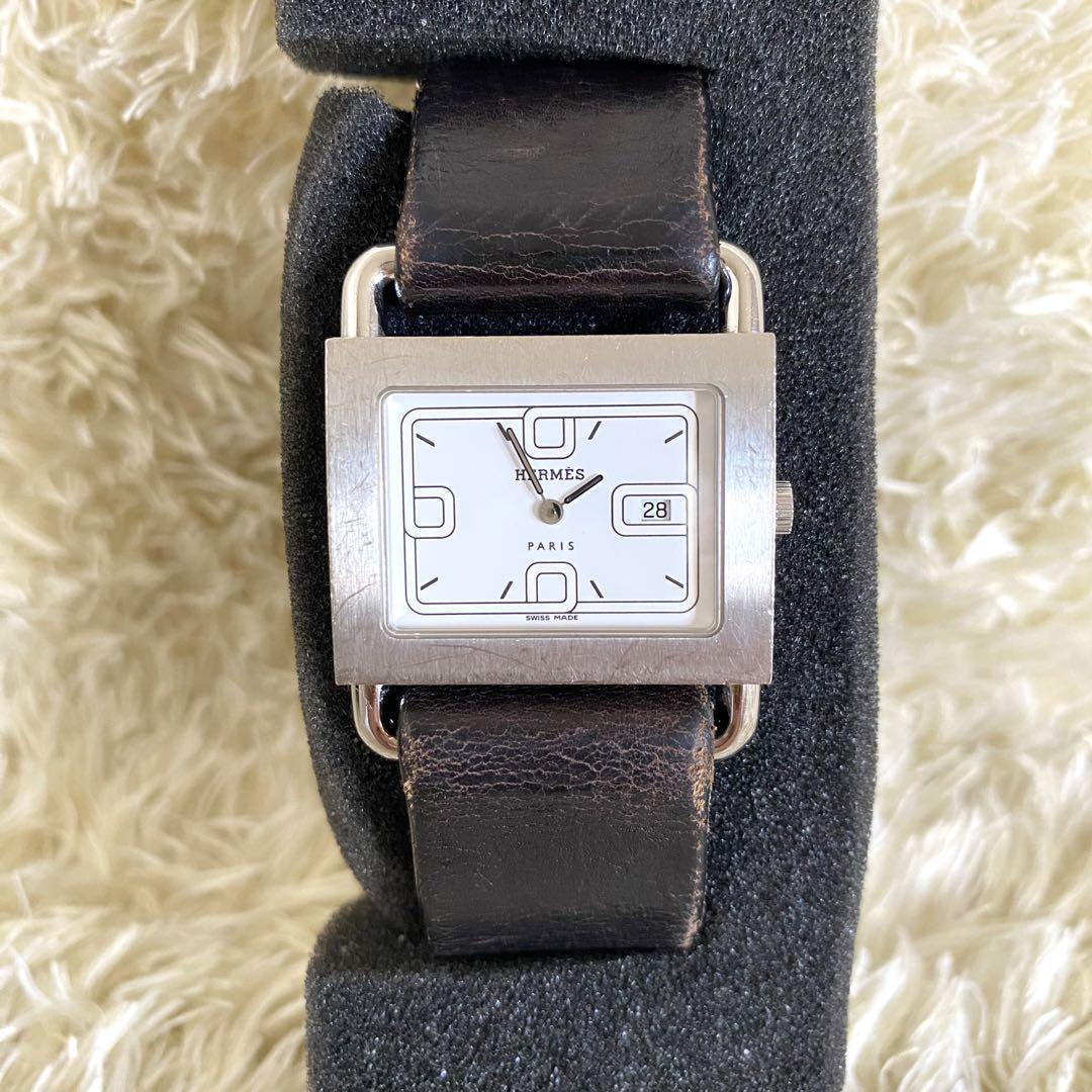 美品✨ エルメス BA1.510 バレニア デイト クォーツ