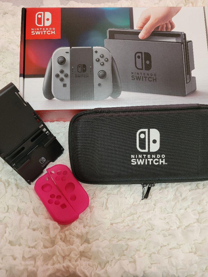 Nintendo Switch ニンテンドースイッチ本体 ケース他付き