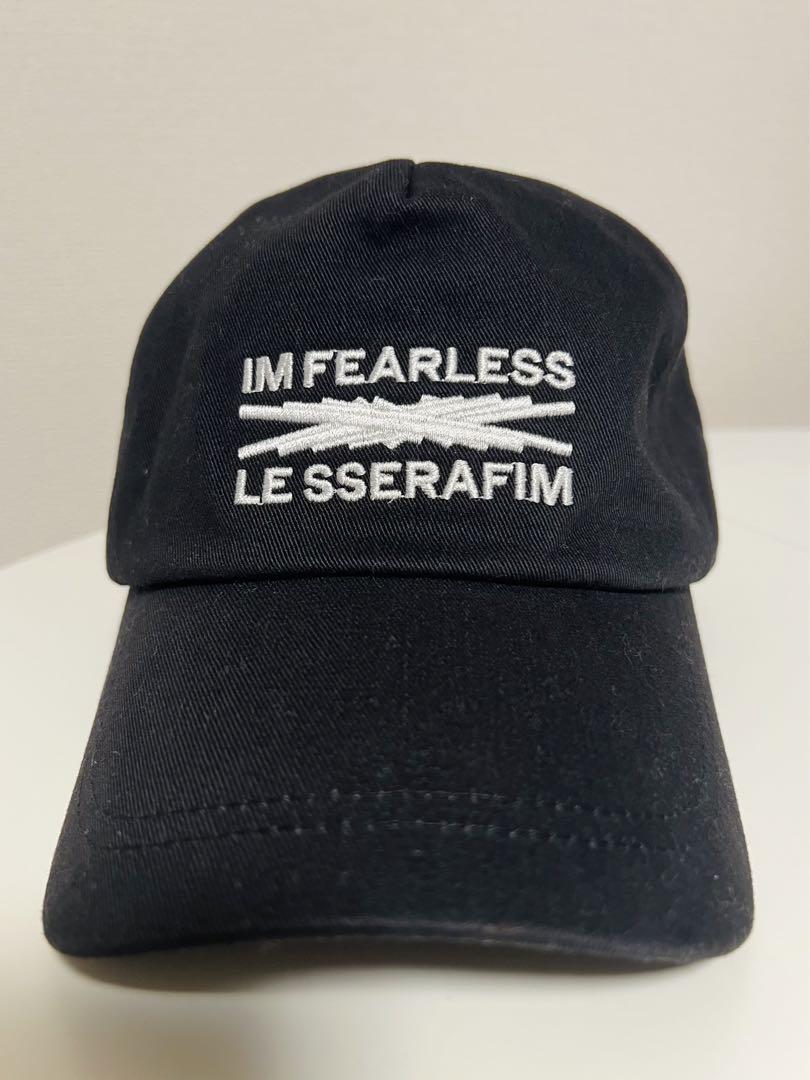 epine LE SSERAFIM キャップ LE SSERAFIM×épine cap 美品 黒 白 キャップ