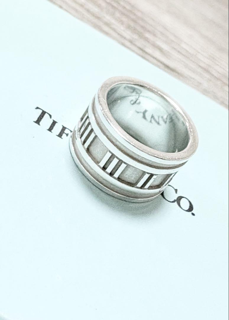 TIFFANY & CO. 925 シルバー アトラス ワイドリング