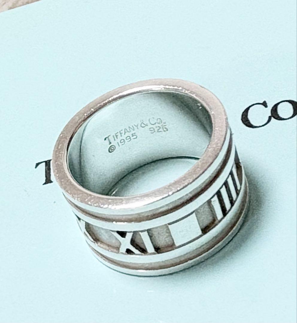 TIFFANY & CO. 925 シルバー アトラス ワイドリング