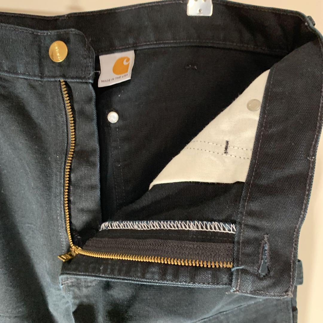 古着 carhartt カーハート ダブルニー USA製 125周年 希少 黒