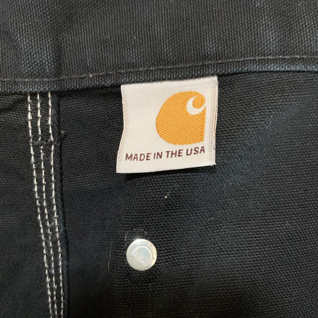 古着 carhartt カーハート ダブルニー USA製 125周年 希少 黒