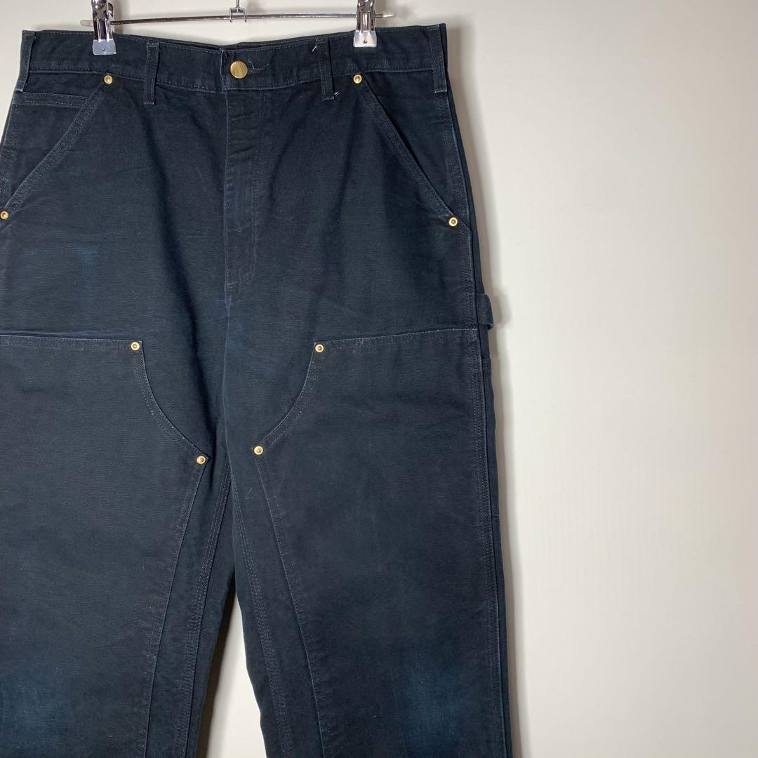 古着 carhartt カーハート ダブルニー USA製 125周年 希少 黒