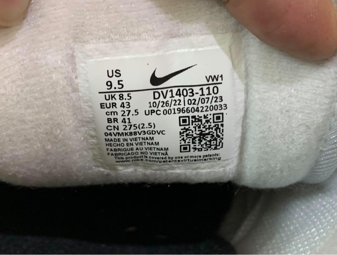 シューズ(男性用) NIKE AIR MAX 1 86 OG GOLF white/black