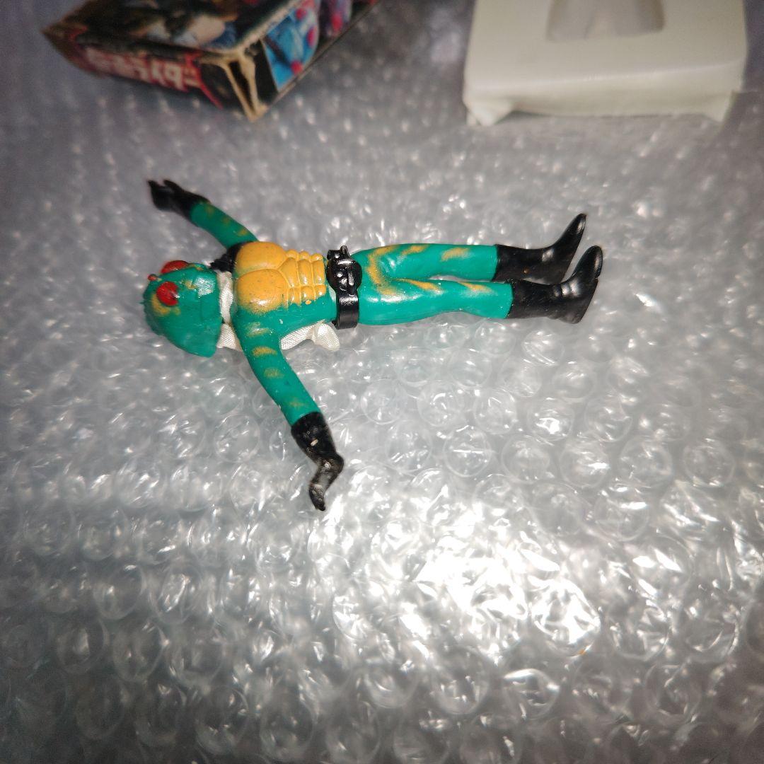 ポピー　仮面ライダーアマゾン　ソフビ　マイティポーズ　現状品