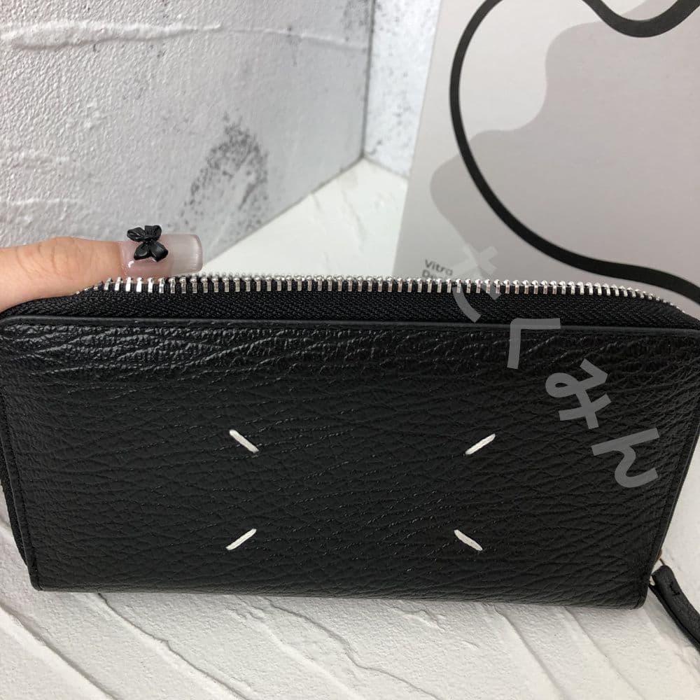 メゾンマルジェラ ジップアラウンド ロングウォレット 長財布 メゾンマルジェラ ジップアラウンド ロングウォレット 長財布