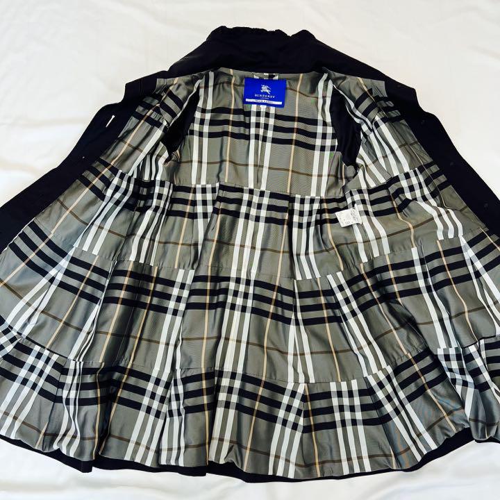 48%割引ブラック系,M品質一番の ☆美品☆バーバリーブルーレーベル 襟 ...