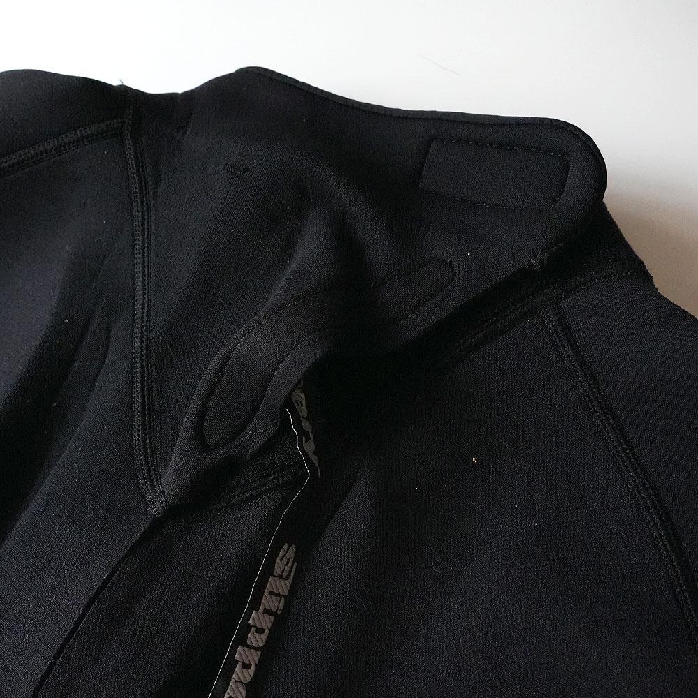 SLIPPERY スリッパリー メンズ ウェットスーツ 半袖 ブラック 3XL SLIPPERY スリッパリー メンズ ウェットスーツ 半袖 ブラック