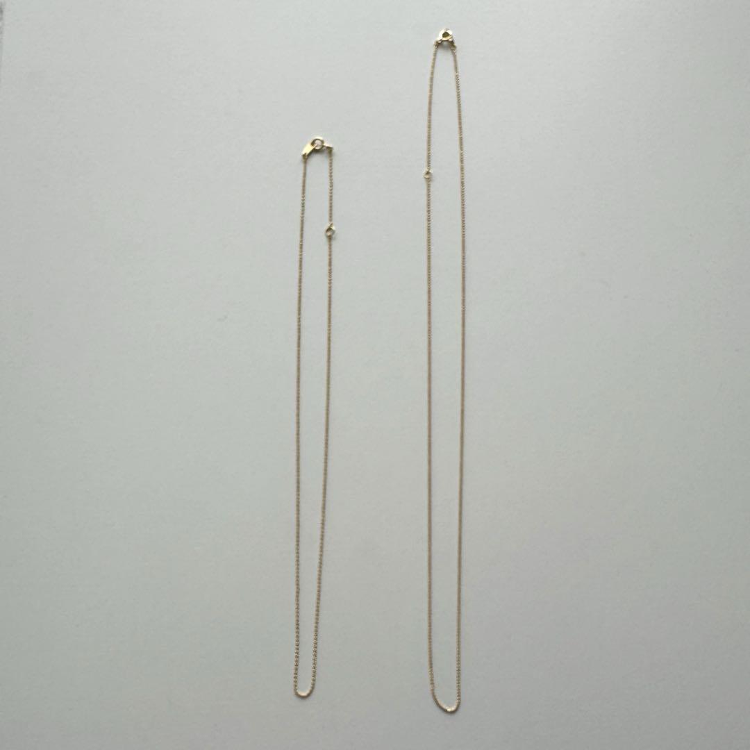【美品】ネックレス　K18 750 ゴールドアクセサリー