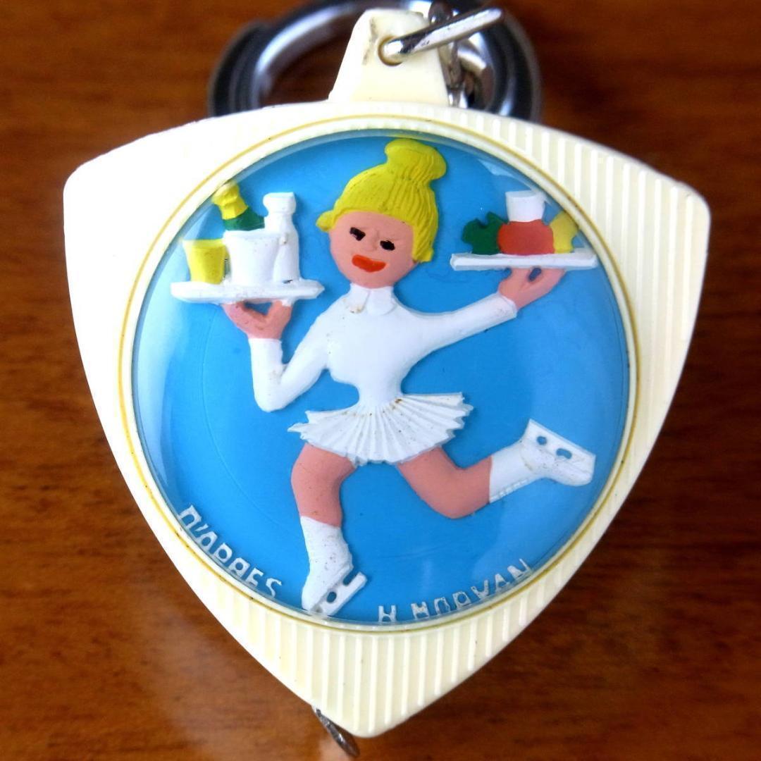 ブルボンキーホルダー SATAM メジャー付き 画家モルヴァンデザイン