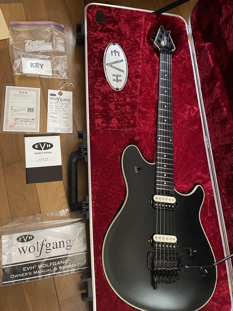 ギター EVH Wolfgang USA Signature Stealth Black