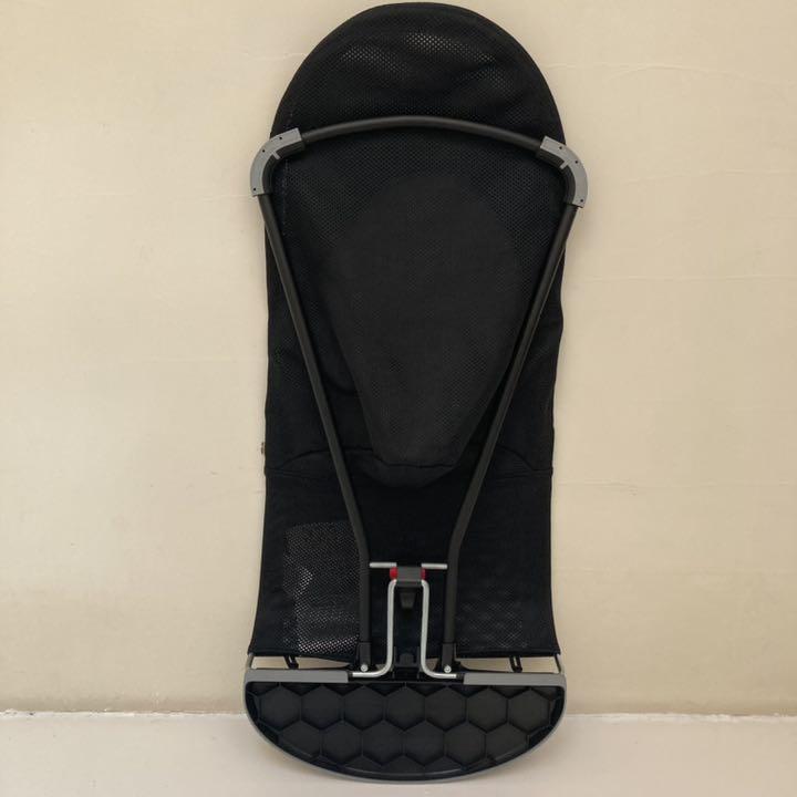 BABY BJORN バウンサー メッシュ ブラック ベージュ トーイ、バッグ付
