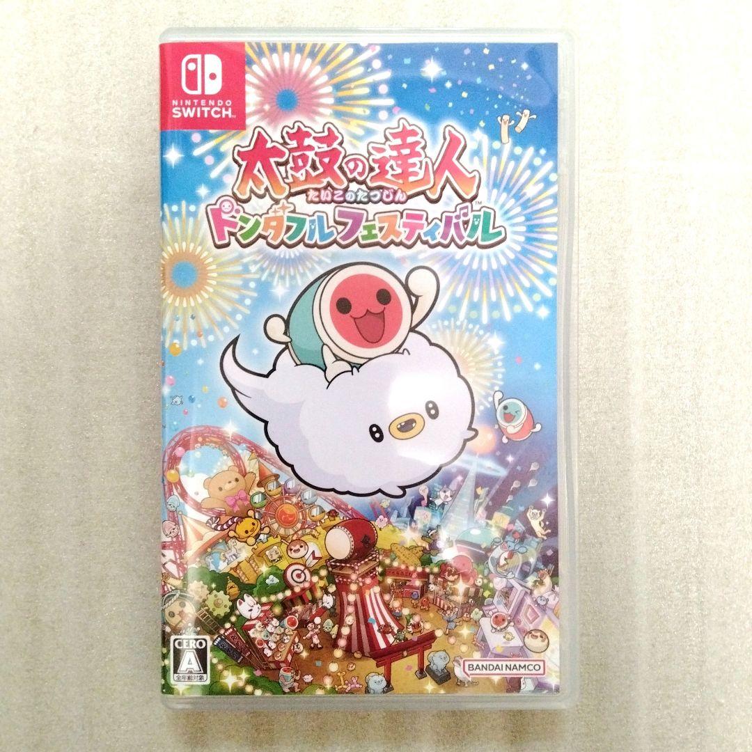 太鼓の達人　ドンタフルフェスティバル　専用フィットバチ　セット　switch