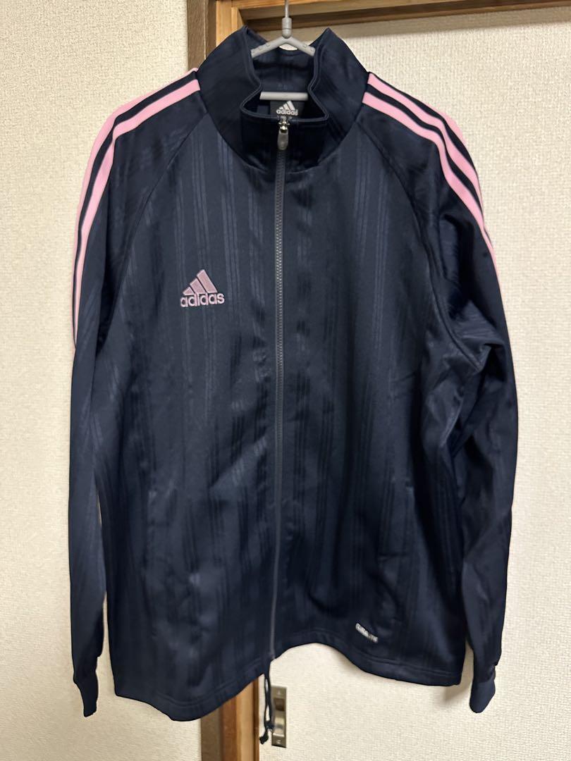 adidas ジャージ ネイビー