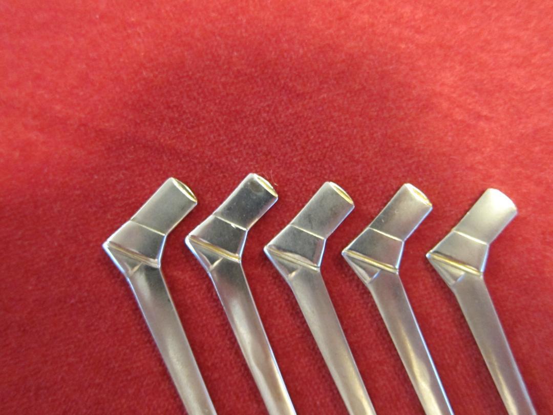 銀製楊枝　ふみむすび　5本セット（箱無し）