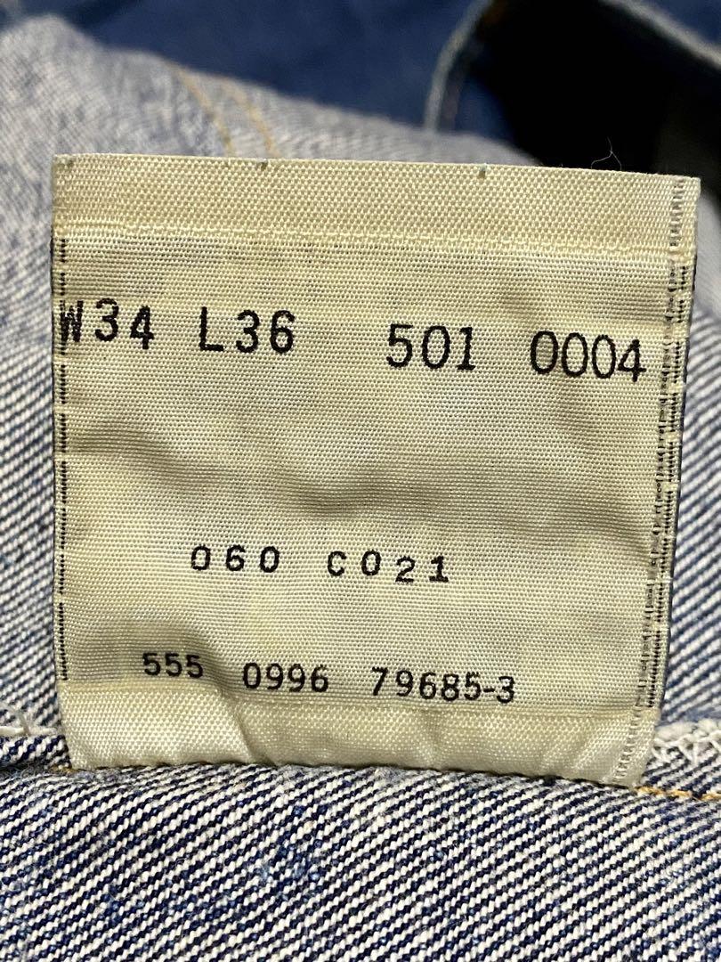 専用リーバイス501XX（W34L34）米国製復刻品 No.2 ダメージリペア有
