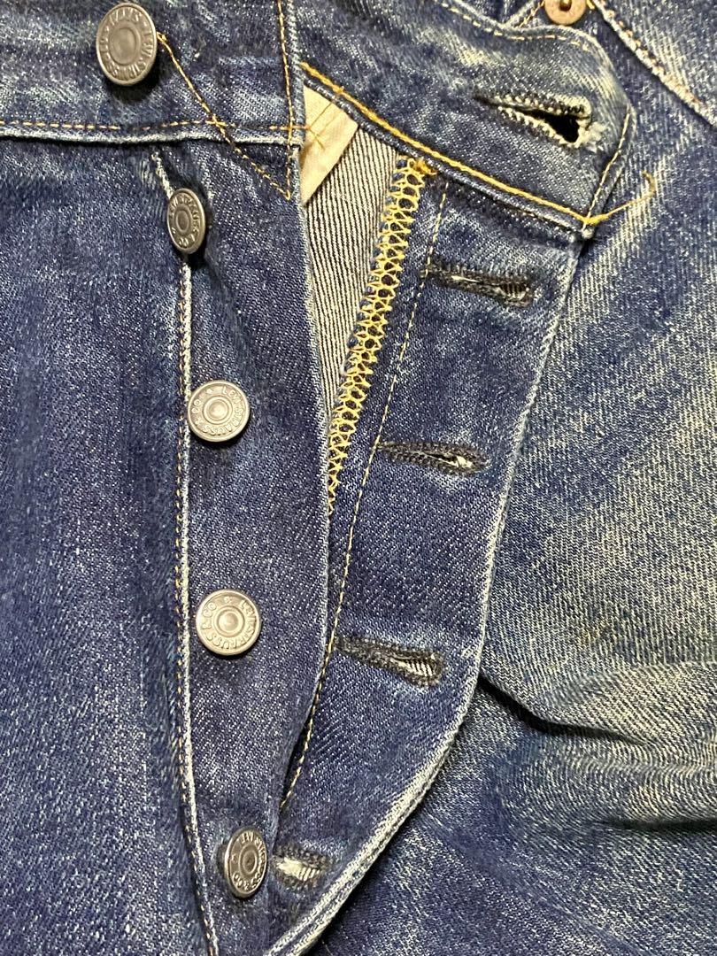 専用リーバイス501XX（W34L34）米国製復刻品 No.2 ダメージリペア有