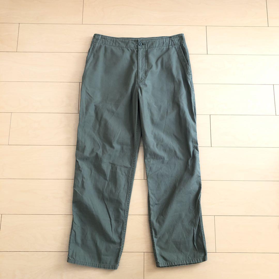値下げ済み RATS ミリタリー イージーパンツ オリーブ L 木村拓哉