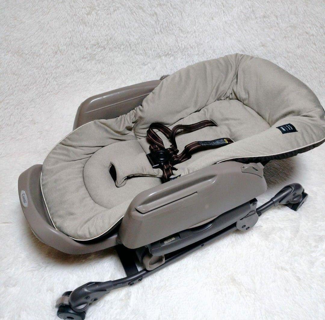 【美品】 Combi コンビ  ネムリラ AUTO SWING BEDi EG