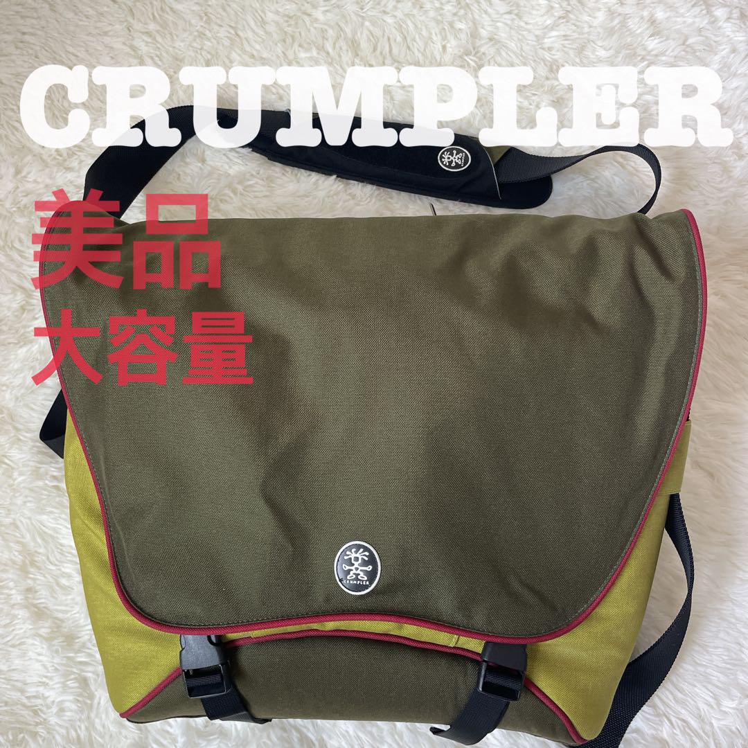 極美品 ✨ クランプラー ショルダーバッグ メッセンジャーバッグ カメラバッグ