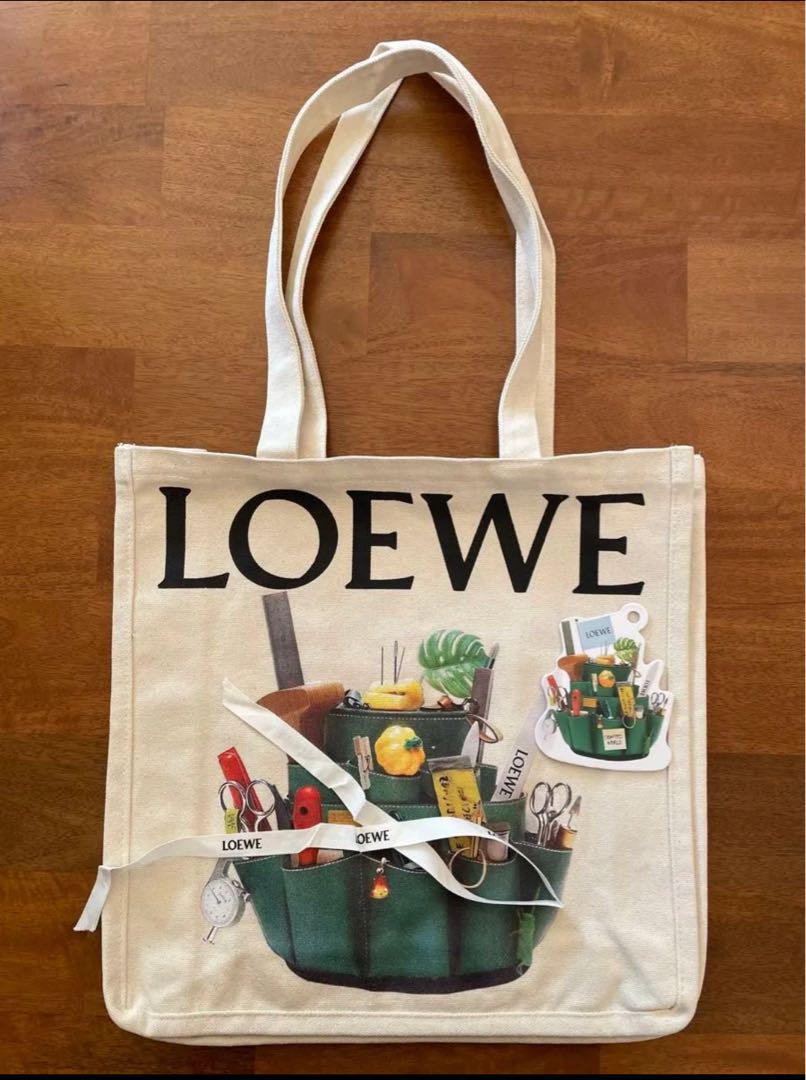 LOEWE「CRAFTED WORLD展」ノベルティトートバッグ