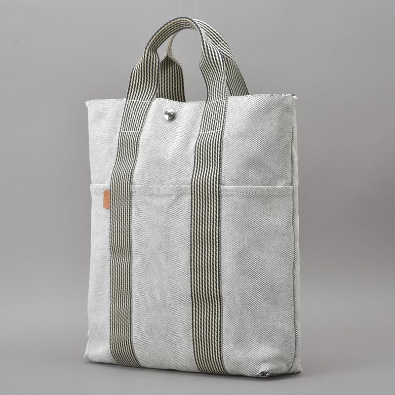 中古・古着通販】HERMES (エルメス) キャンバストートバッグ